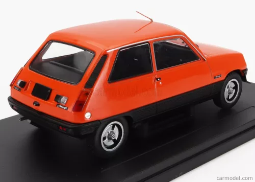RENAULT  R5 MIRAGE S 1979  ORANGE BLACK