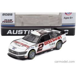   FORD USA  MUSTANG TEAM PENSKE N 2 NASCAR CUP SERIES 2025 AUSTIN CINDRIC  WHITE