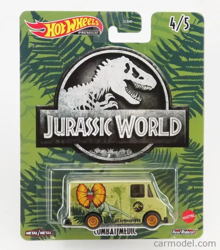 TRUCK  COMBAT MEDIC VAN - JURASSIC WORLD  GREEN