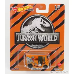 TRUCK  BREAD VAN - JURASSIC WORLD  ORANGE