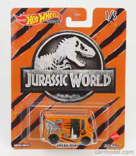 TRUCK  BREAD VAN - JURASSIC WORLD  ORANGE