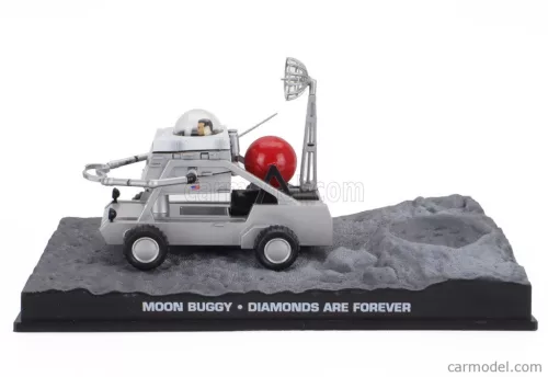 7 MOON BUGGY 1971- JAMES BOND 007 - DIAMONDS ARE FOREVER - UNA CASCATA DI DIAMANTI - SEAN CONNERY - MOVIE 1971  SILVER