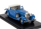 HISPANO SUIZA  J12 DROPHEAD CONVERTIBLE THREE-POSITION OPEN BY FERNANDEZ & DARRIN 1934  BLUE  WHITE