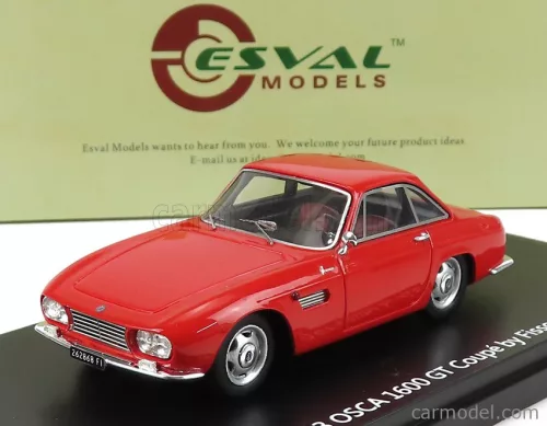 OSCA  1600GT FISSORE COUPE 1963  RED