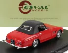 OSCA  1600GT FISSORE CABRIOLET CLOSED 1963  RED