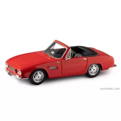 OSCA  1600GT FISSORE CABRIOLET OPEN 1963  RED BLACK
