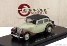 ADLER  TRUMPF JUNIOR 2-DOOR CABRIOLET CLOSED 1934  BEIGE BROWN BLACK