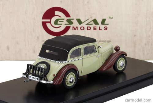 ADLER  TRUMPF JUNIOR 2-DOOR CABRIOLET CLOSED 1934  BEIGE BROWN BLACK