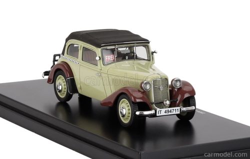 ADLER  TRUMPF JUNIOR 2-DOOR CABRIOLET CLOSED 1934  BEIGE BROWN BLACK