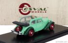 ADLER  TRUMPF JUNIOR 2-DOOR CABRIOLET OPEN 1934  2 TONE GREEN RED