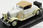 PIERCE ARROW  MODEL B ROADSTER CLOSED 1930  BEIGE WHITE