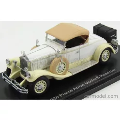 PIERCE ARROW  MODEL B ROADSTER CLOSED 1930  BEIGE WHITE
