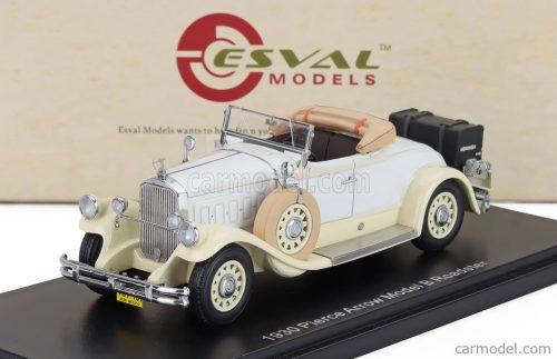 PIERCE ARROW  MODEL B ROADSTER OPEN 1930  BEIGE WHITE
