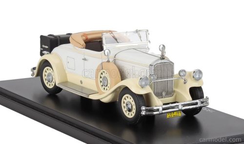 PIERCE ARROW  MODEL B ROADSTER OPEN 1930  BEIGE WHITE