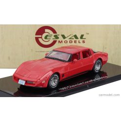 CORVETTE  AMERICA CLOSED ROOF 1980  RED