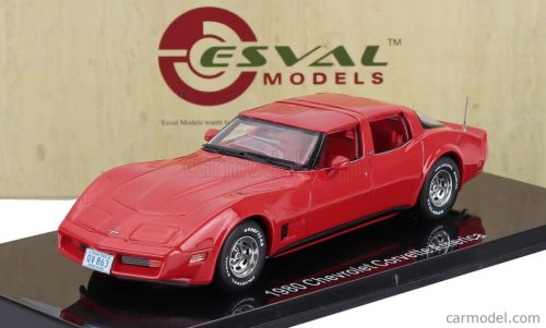 CORVETTE  AMERICA CLOSED ROOF 1980  RED