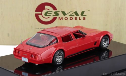 CORVETTE  AMERICA CLOSED ROOF 1980  RED