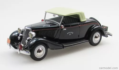 FORD USA  MODEL 18 ROADSTER POLICE 1933  BLACK CREAM