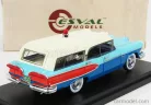 EDSEL  CORSAIR MEMPHIAN COACHWORK CO. AMBULANCE 1958  LIGHT BLUE RED WHITE