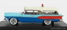 EDSEL  CORSAIR MEMPHIAN COACHWORK CO. AMBULANCE 1958  LIGHT BLUE RED WHITE