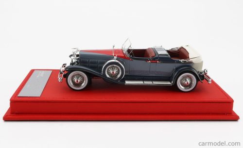 DUESENBERG  J-318 LE BARON PHAETON sn2323 CABRIOLET OPEN 1934  GREY RED
