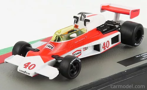 McLAREN  F1  M23 N 40 BRITISH GP 1977 GILLES VILLENEUVE  ORANGE WHITE