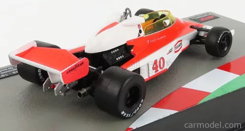McLAREN  F1  M23 N 40 BRITISH GP 1977 GILLES VILLENEUVE  ORANGE WHITE