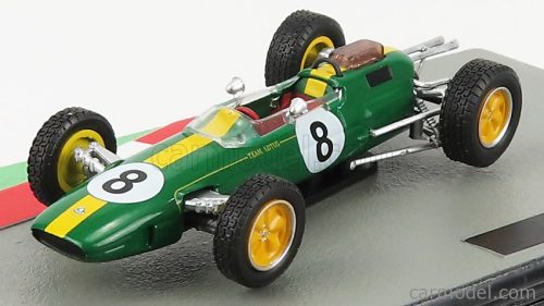 LOTUS  F1  25 N 8 JIM CLARK SEASON 1963 WORLD CHAMPION  GREEN YELLOW