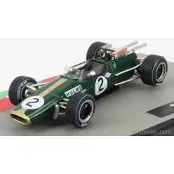   BRABHAM  F1  BT24 N 2 DENNIS HULME SEASON 1967 WORLD CHAMPION  GREEN GOLD
