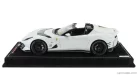 FERRARI  812 COMPETIZIONE A SPIDER N 16 PERSONAL CAR CHARLES LECLERC 2022 - CON VETRINA - WITH SHOWCASE  BIANCO ONDA MARINA - MATT WHITE