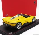 FERRARI  DAYTONA SP3 2022 - CON VETRINA - WITH SHOWCASE  GIALLO MODENA - YELLOW
