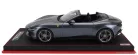 FERRARI  ROMA SPIDER OPEN 2020 - CON VETRINA - WITH SHOWCASE  BLU ROMA - BLUE GREY MET