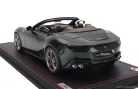 FERRARI  ROMA SPIDER OPEN 2020 - CON VETRINA - WITH SHOWCASE  VERDE ZELTWEG - GREEN MET