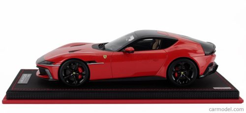 FERRARI  12CILINDRI COUPE V12 830cv 2024 - CON VETRINA - WITH SHOWCASE  ROSSO SCUDERIA - RED