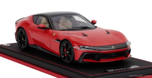 FERRARI  12CILINDRI COUPE V12 830cv 2024 - CON VETRINA - WITH SHOWCASE  ROSSO SCUDERIA - RED