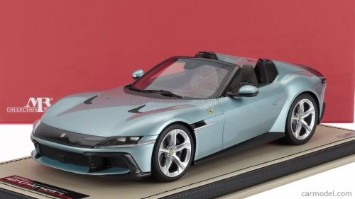 FERRARI  12CILINDRI SPIDER V12 830cv 2024 - CON VETRINA - WITH SHOWCASE  CELESTE TREVI - LIGHT BLUE MET