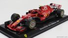 FERRARI  F1  SF71H N 7 SEASON 2018 KIMI RAIKKONEN - CON VETRINA - WITH SHOWCASE  RED
