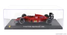 FERRARI  F1  F1-89 N 27 SEASON 1989 NIGEL MANSELL - CON VETRINA - WITH SHOWCASE  RED BLACK