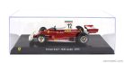 FERRARI  F1 312T TEAM FERRARI SEFAC N 12 WORLD CHAMPION SEASON 1975 NIKI LAUDA - CON VETRINA - WITH SHOWCASE  RED WHITE