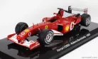 FERRARI  F1  F2002 N 2 SEASON 2002 RUBENS BARRICHELLO - CON VETRINA - WITH SHOWCASE  RED