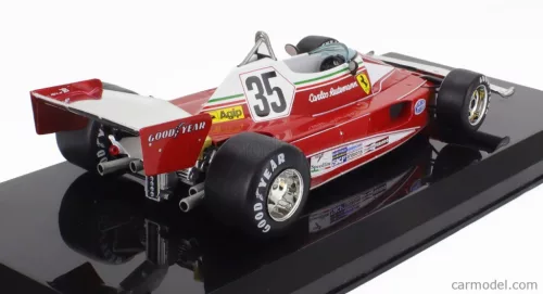 FERRARI  F1  312 T2 N 35 SEASON 1976 CARLOS REUTEMANN - CON VETRINA - WITH SHOWCASE  RED