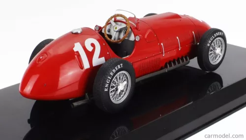 FERRARI  F1  375 N 12 SEASON951 JOSE FROILAN GONZALEZ - CON VETRINA - WITH SHOWCASE  RED