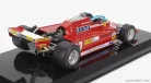 FERRARI  F1  126CK N 27 SEASON 1981 GILLES VILLENEUVE - CON VETRINA - WITH SHOWCASE  RED SILVER