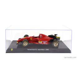   FERRARI  F1  412 T2 N 27 SEASON 1995 JEAN ALESI - CON VETRINA - WITH SHOWCASE  RED BLACK