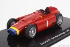 FERRARI   F1  D50 N 1 WORLD CHAMPION SEASON 1956 JUAN MANUEL FANGIO - CON VETRINA - WITH SHOWCASE  RED