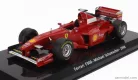 FERRARI  F1  F300 N 3 SEASON 1998 MICHAEL SCHUMACHER - CON VETRINA - WITH SHOWCASE  RED WHITE