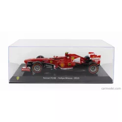   FERRARI  F1  F138 N 4 SEASON 2013 FELIPE MASSA - CON VETRINA - WITH SHOWCASE  F-1 RED MET WHITE