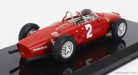 FERRARI  F1  156 N 2 WORLD CHAMPION SEASON 1961 PHIL HILL - CON VETRINA - WITH SHOWCASE  RED