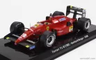 FERRARI  F1  87/88C N 28 SEASON 1988 GERARD BERGER - CON VETRINA - WITH SHOWCASE  RED BLACK