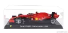 FERRARI  F1  SF1000 TEAM SCUDERIA FERRARI MISSION WINNOW N 16 SEASON 2020 CHARLES LECLERC - CON VETRINA - WITH SHOWCASE  MATT RED